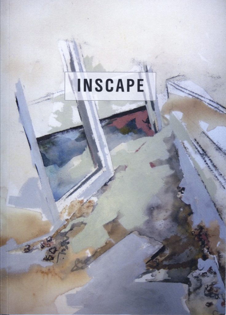 an image of a painting of a window with a sign that says escape