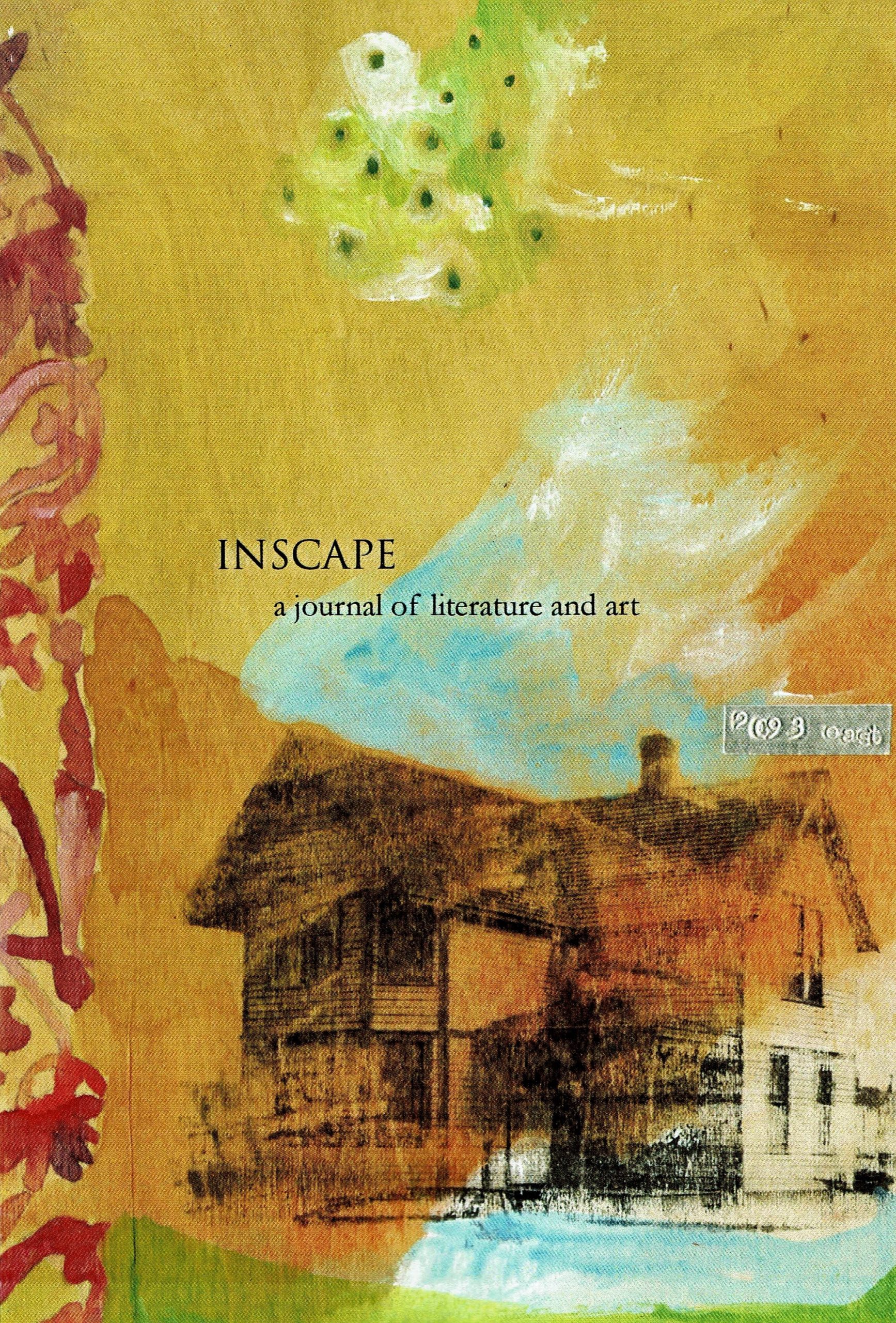 an image of a painting of a house and a bird