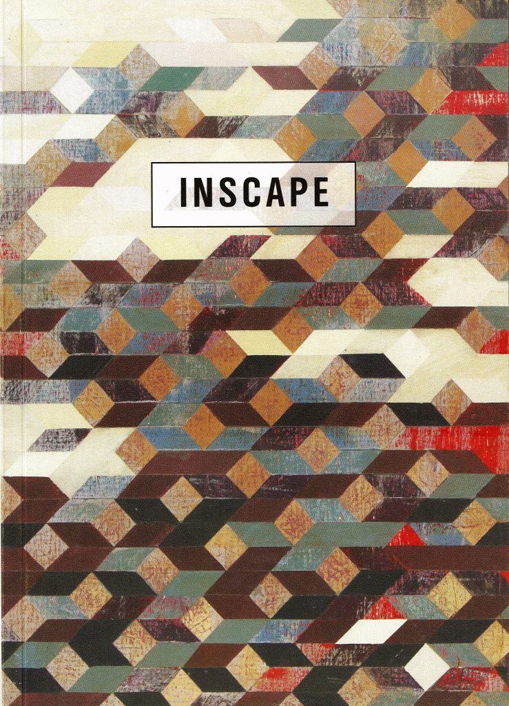 an image of a book cover with a geometric pattern