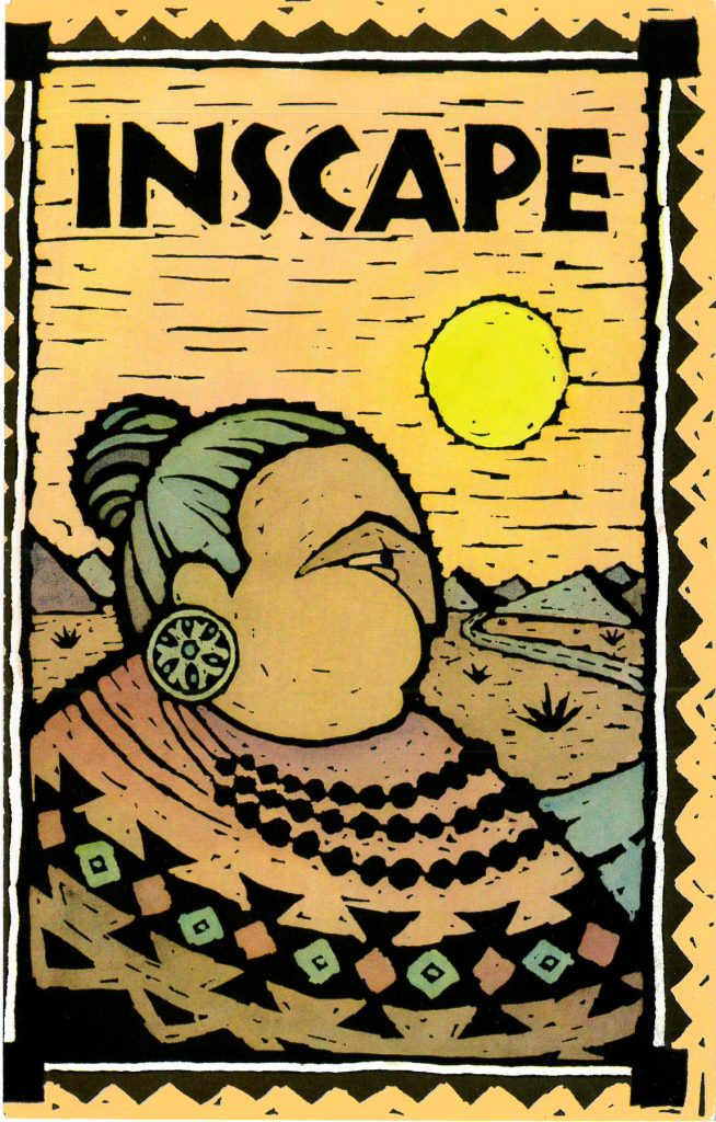 an image of a poster with a woman in a native dress