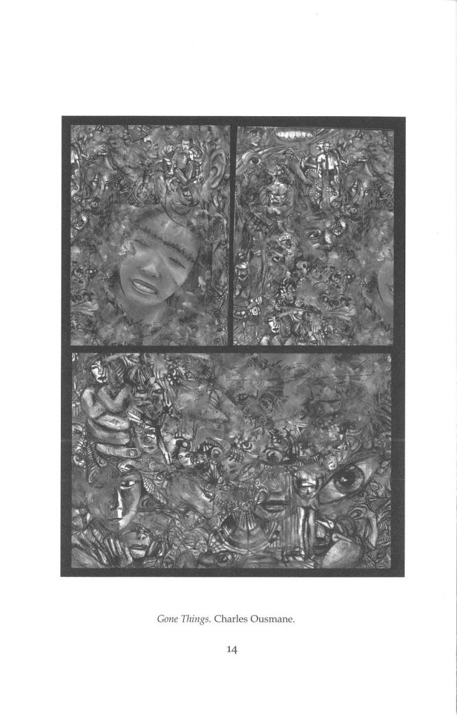 painting of a mix of faces